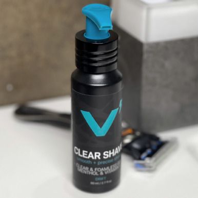 Volt Clear Shave bottle