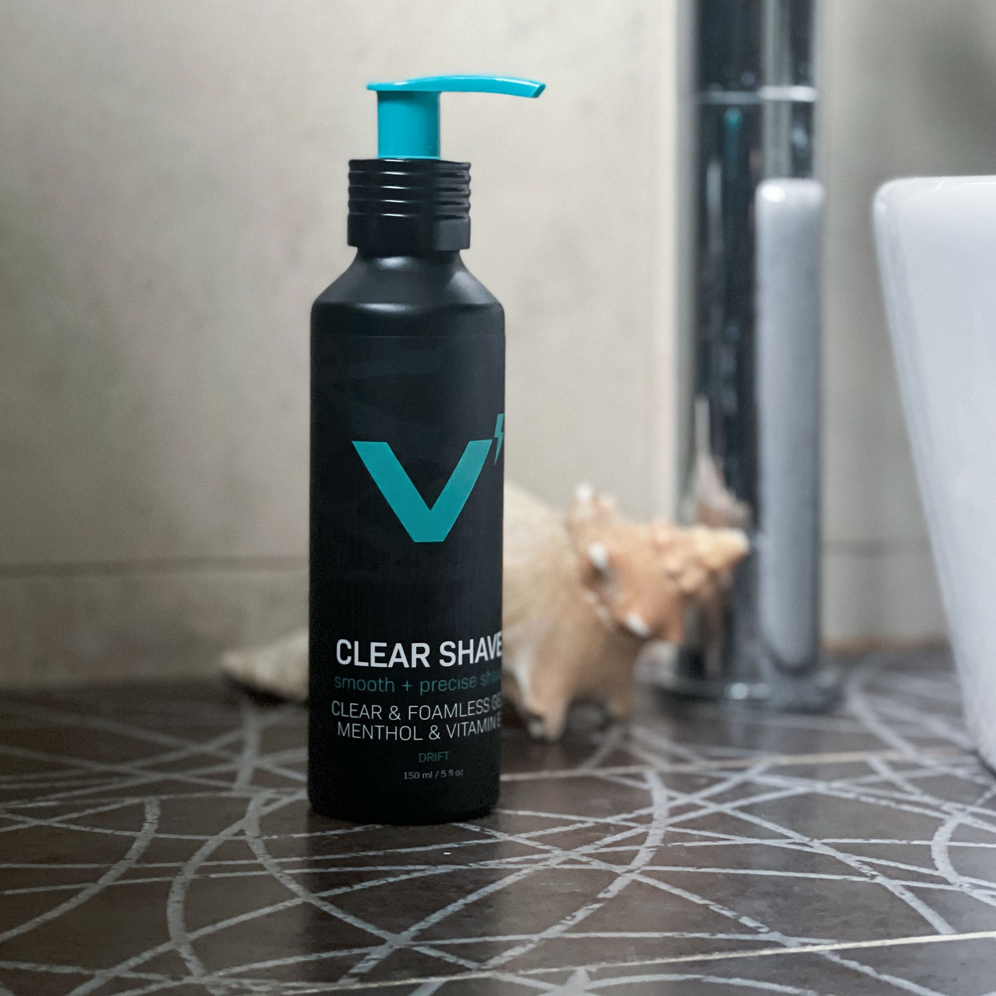 Volt Clear Shave bottle