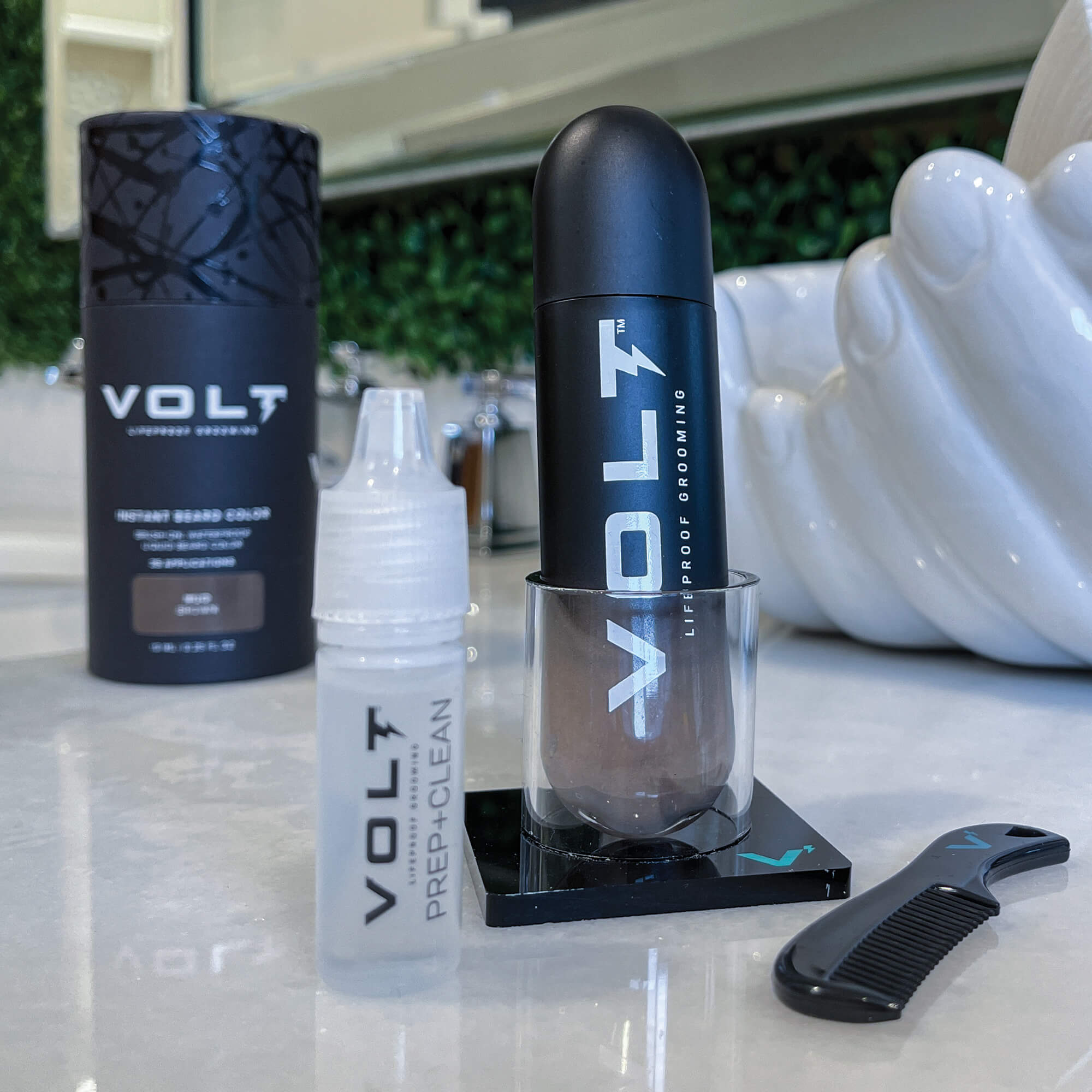 Beard Color Set with Dock Holder