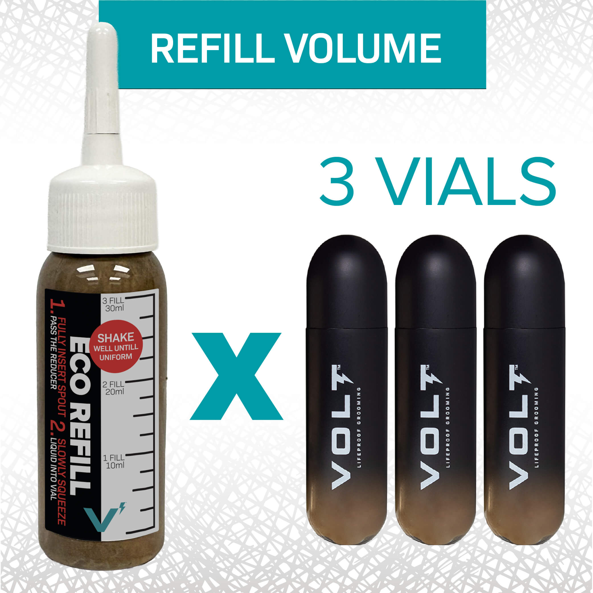 Eco Refill Natural Beard Color Volume Eco Refill Natural Beard Color Volume